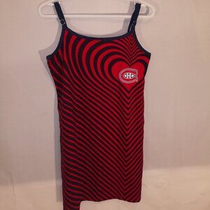 NWT NHL Licensed Product Ladies Size Medium A-line Canadiens Sleep Dress